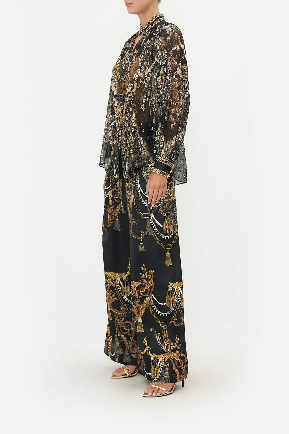 RAGLAN BUTTON UP SHIRT RAVIN RAVEN sold by Camilla product image thumbnail 4