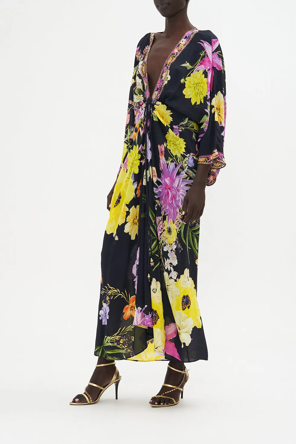 DRAWCORD DETAIL DRESS PEACE BE WITH YOU sold by Camilla product image thumbnail 4