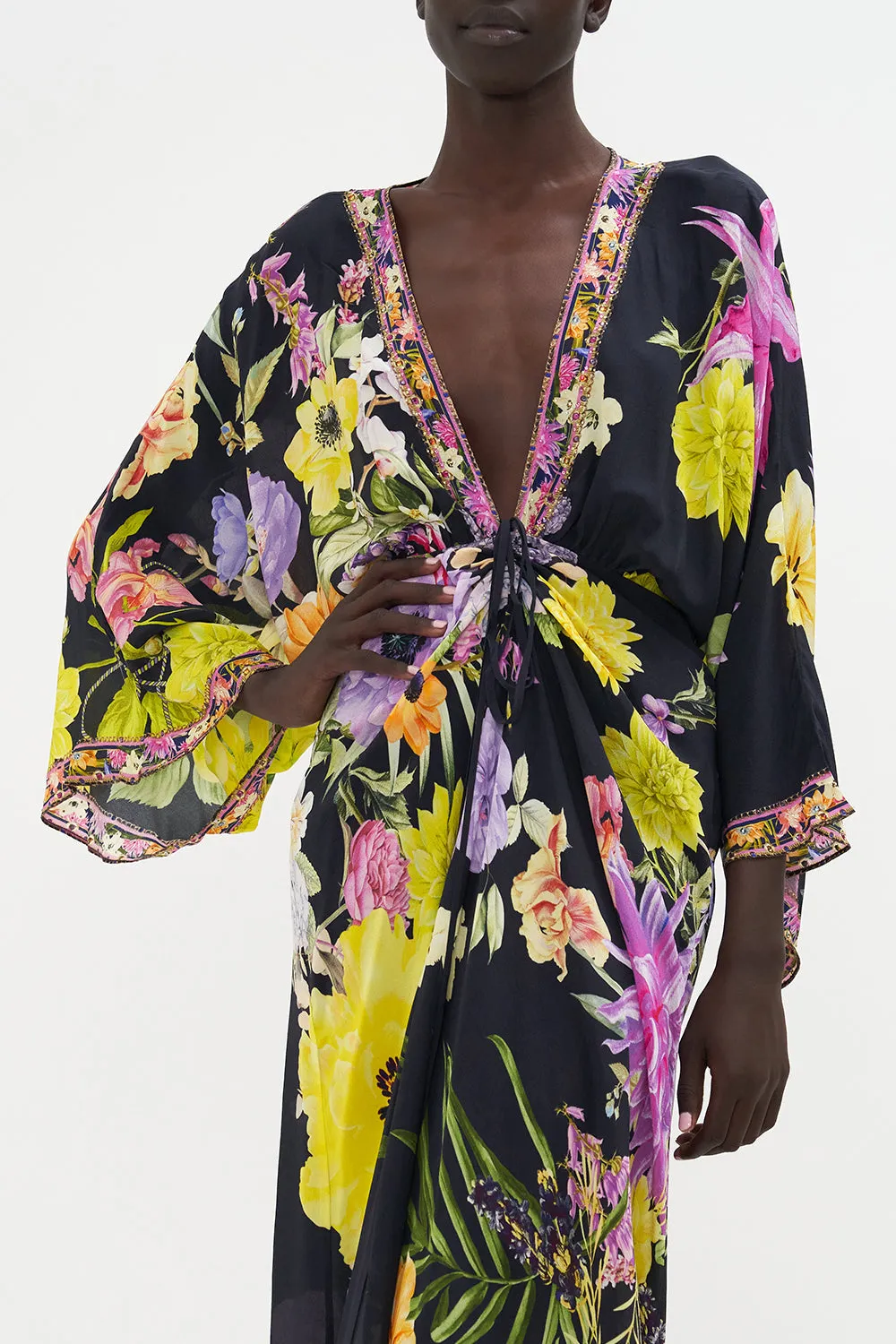 DRAWCORD DETAIL DRESS PEACE BE WITH YOU sold by Camilla product image thumbnail 5