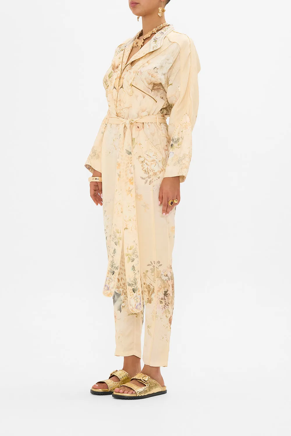 ZIP FRONT PANEL JUMPSUIT ADORNED IN ANTIQUITY sold by Camilla product image thumbnail 4