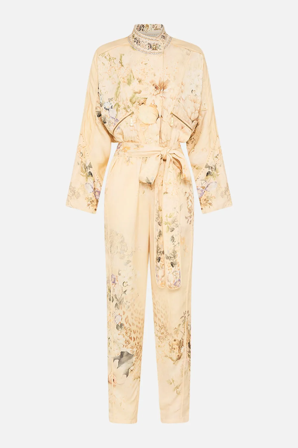 ZIP FRONT PANEL JUMPSUIT ADORNED IN ANTIQUITY sold by Camilla product image thumbnail 3