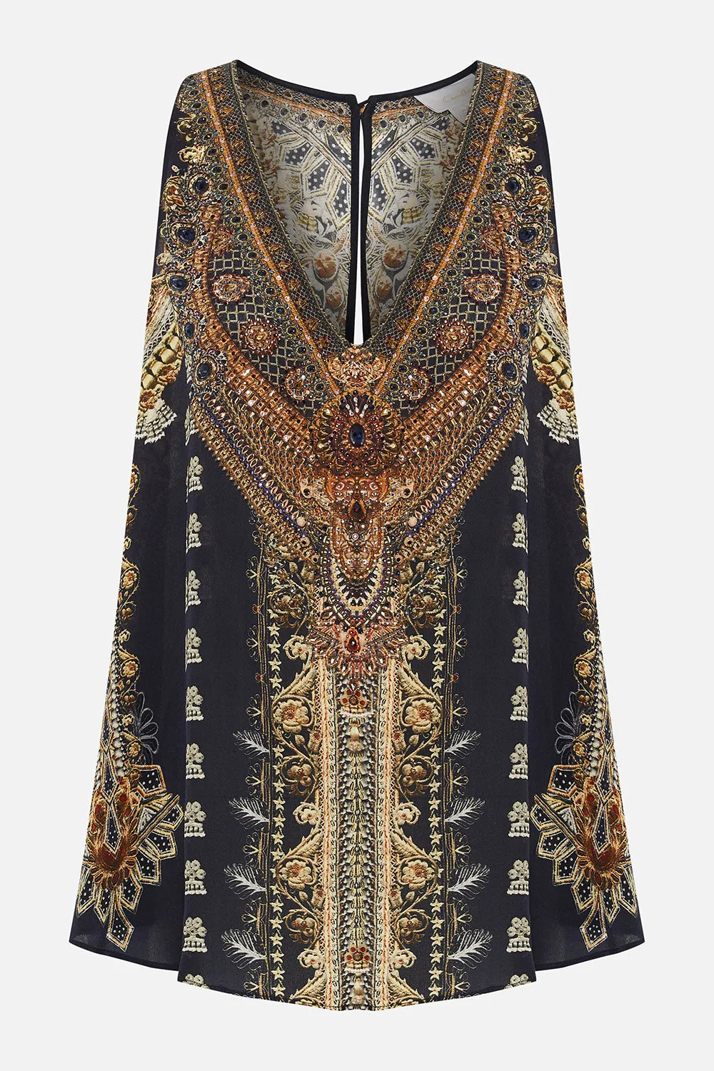 V NECK BUTTON BACK TOP ITS ALL OVER TORERO sold by Camilla product image thumbnail 3