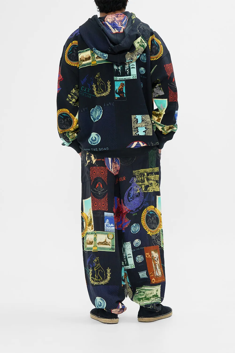 RELAXED DROPPED CROTCH PANT LANDMARKS AND LOVE LETTERS sold by Camilla product image thumbnail 2