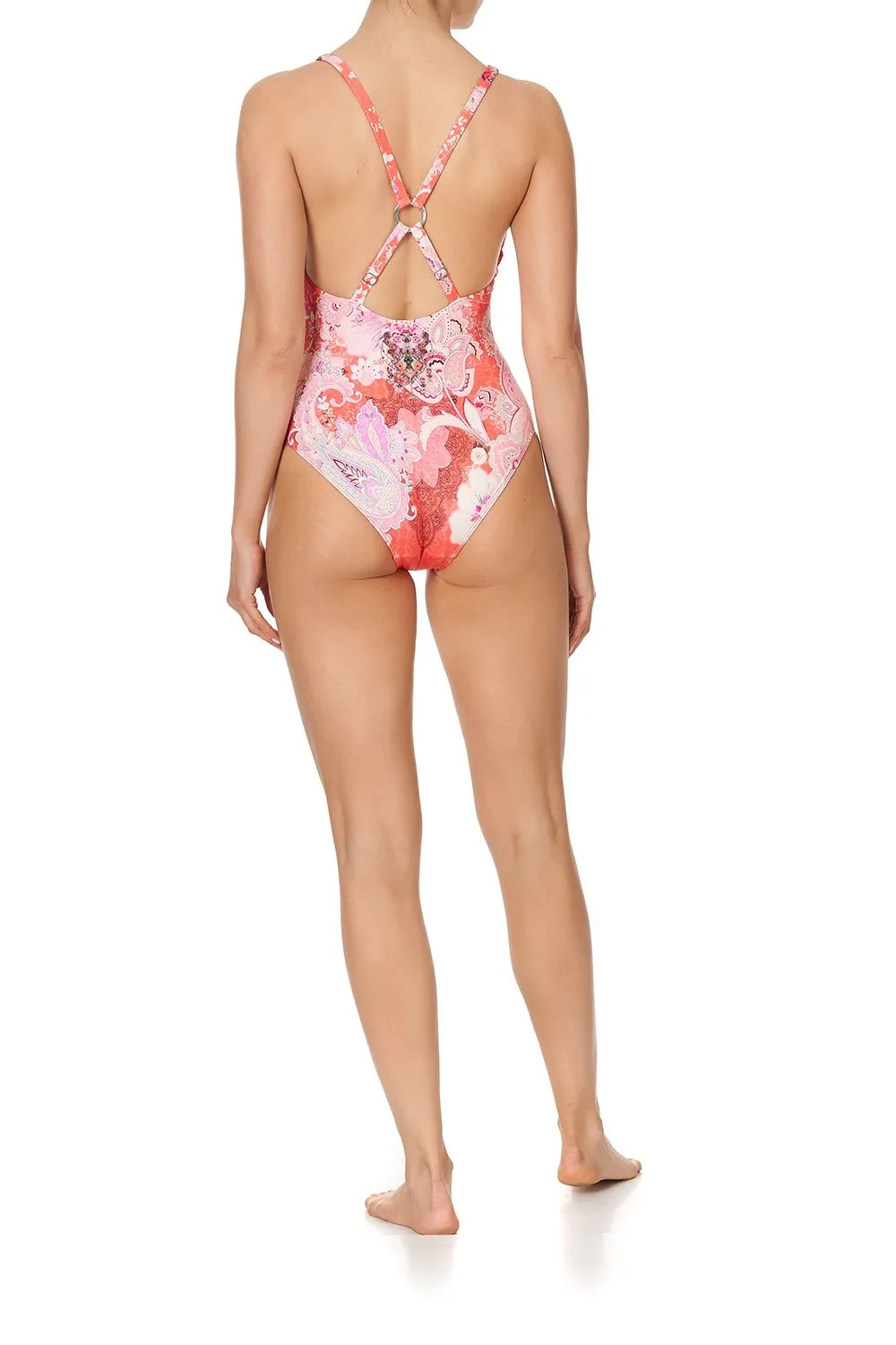 RING DETAIL PLUNGE ONE PIECE PALACE MUSE sold by Camilla product image thumbnail 2