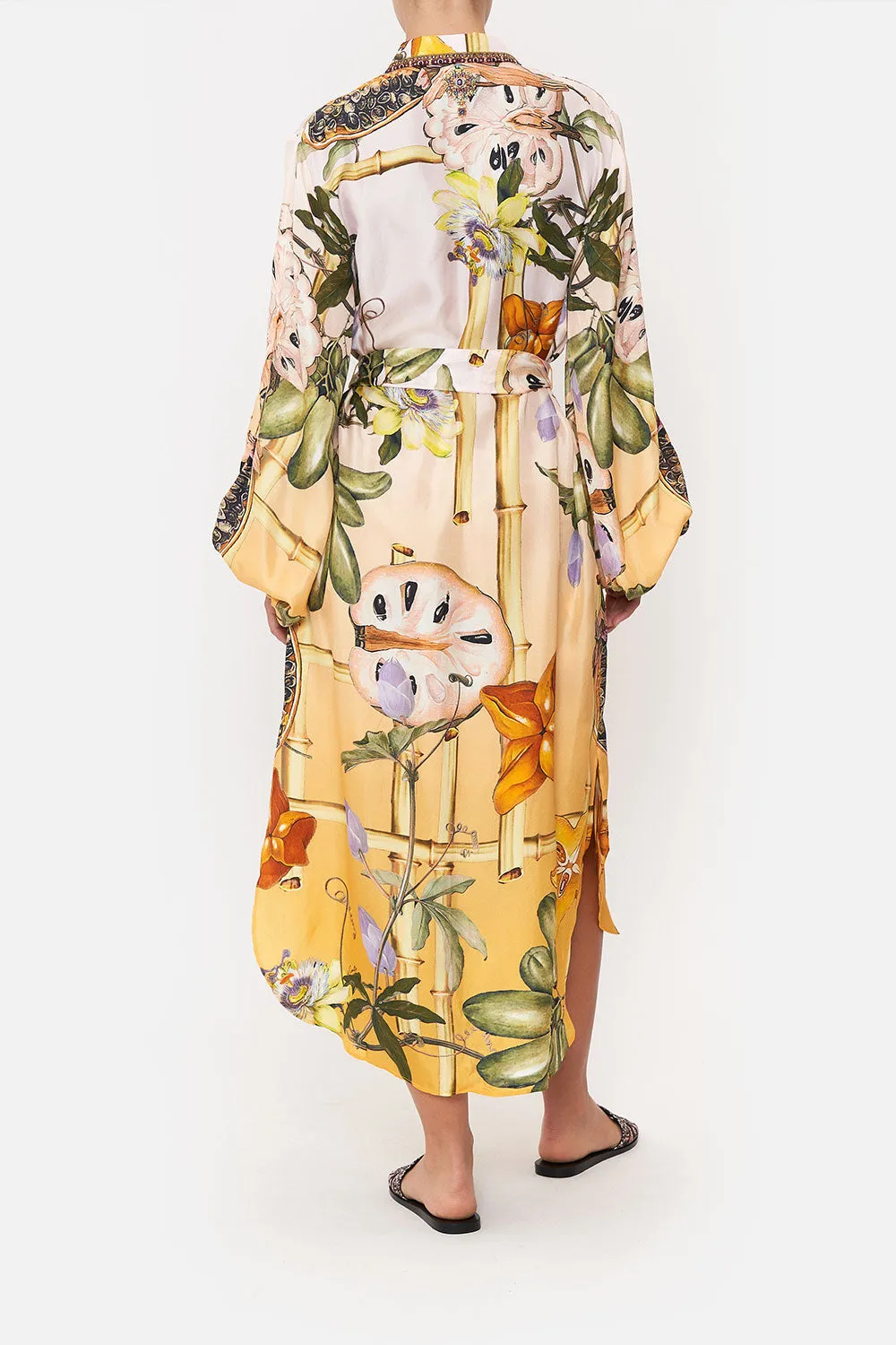 HIGH LOW MIDI SHIRT DRESS ORIGINAL SIN sold by Camilla product image thumbnail 2