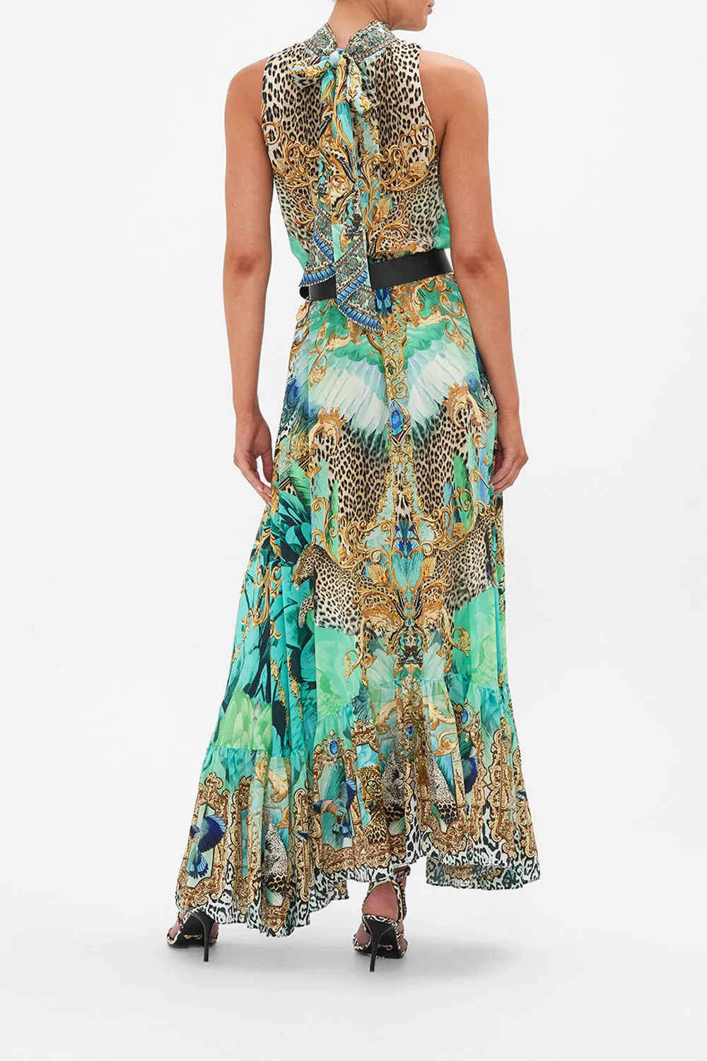 NECKTIE DRESS WITH ELASTICATED WAIST LAY OF THE LAND sold by Camilla product image thumbnail 2