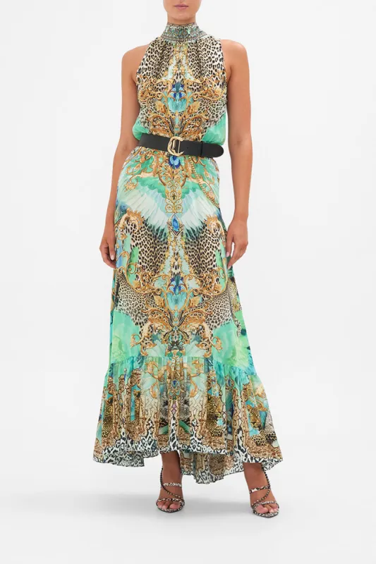 NECKTIE DRESS WITH ELASTICATED WAIST LAY OF THE LAND sold by Camilla