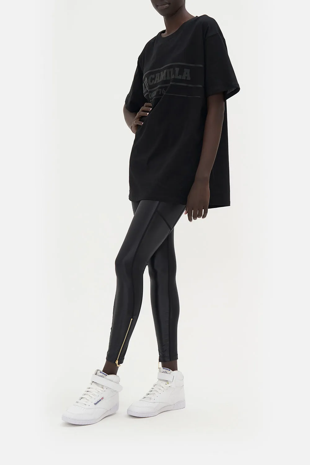 OVERSIZE BAND TEE SHES GOT GRACE sold by Camilla product image thumbnail 4