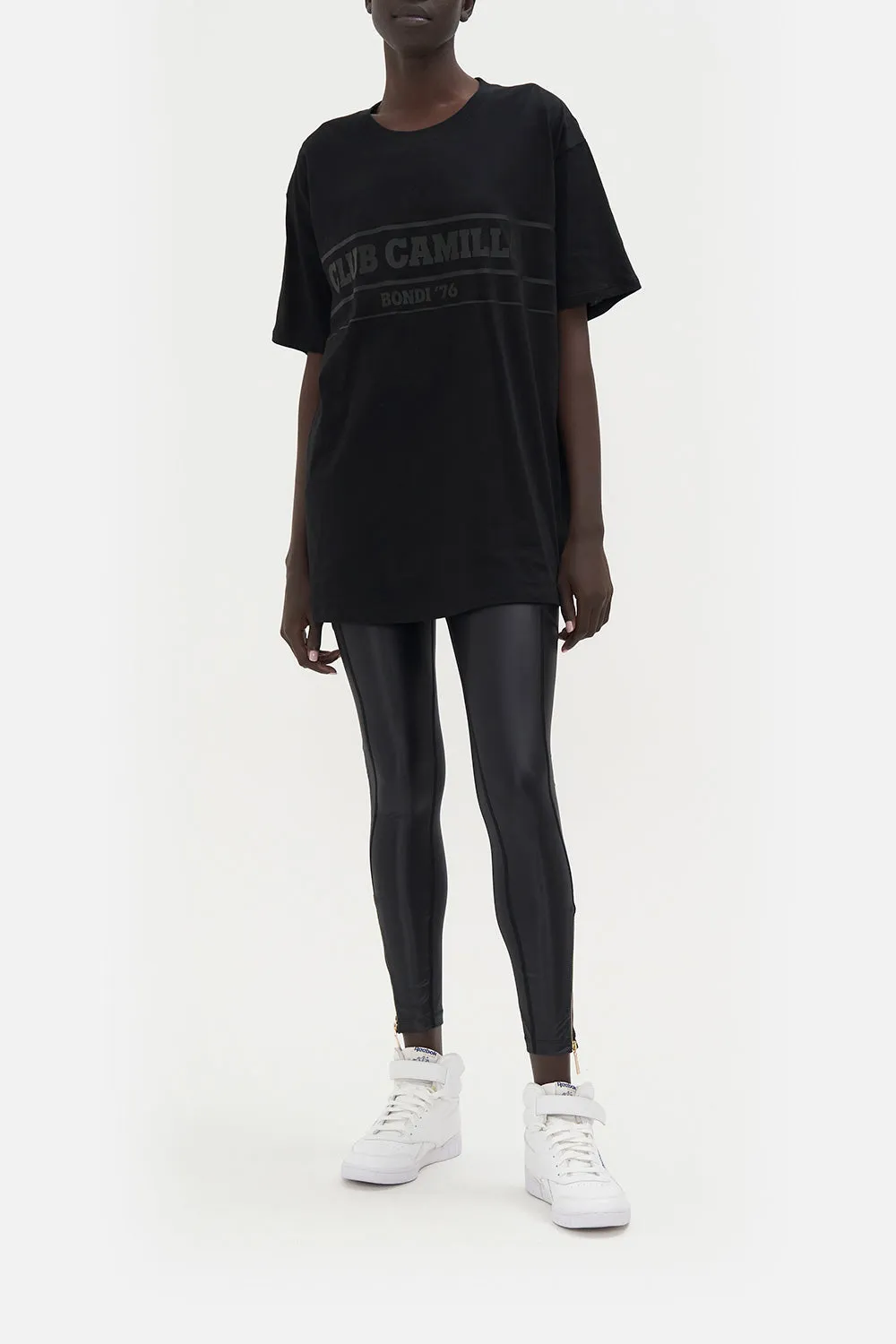 OVERSIZE BAND TEE SHES GOT GRACE sold by Camilla