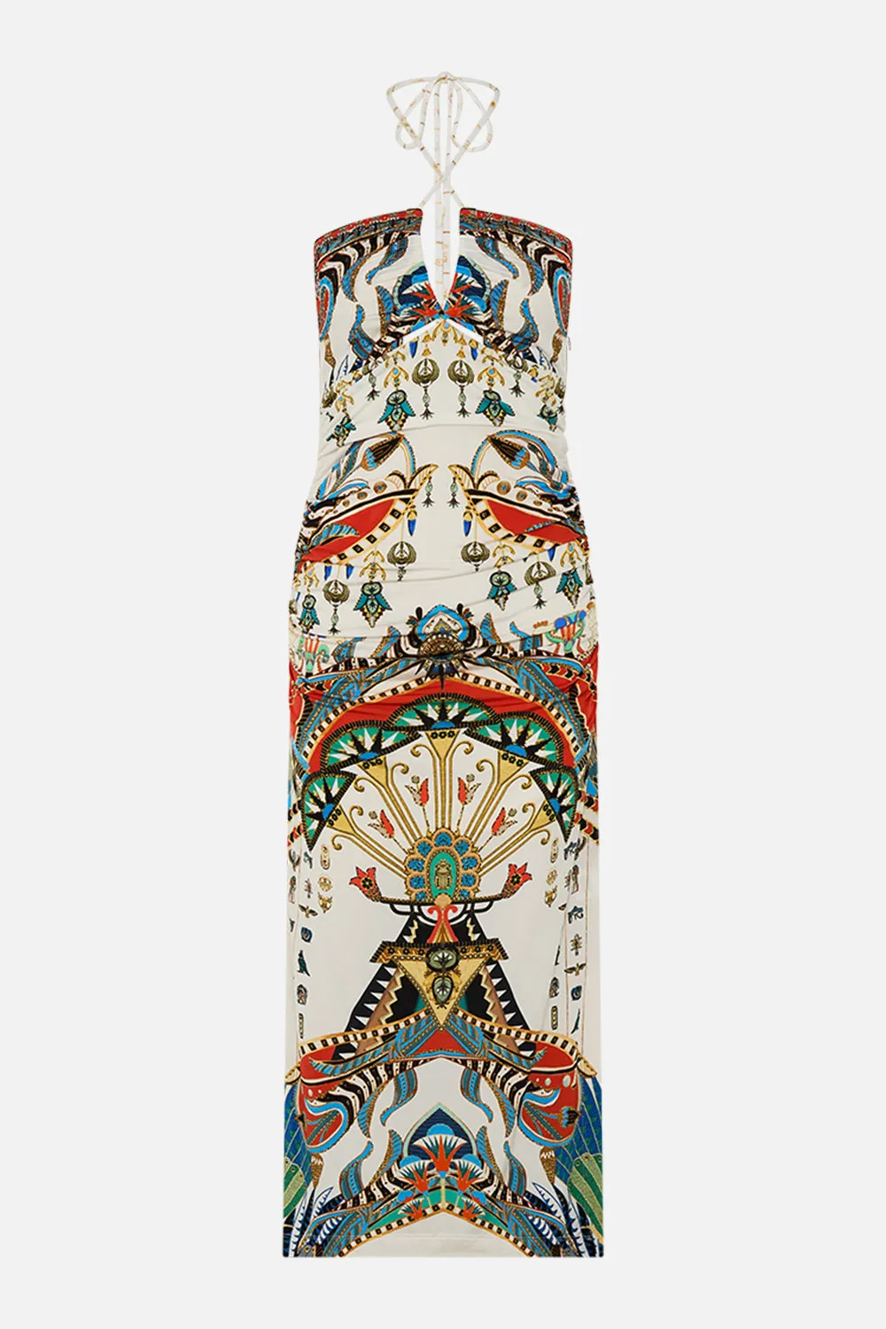 CUT OUT SLEEVELESS JERSEY HALTER NECK DRESS VALLEY OF THE QUEENS sold by Camilla product image thumbnail 3