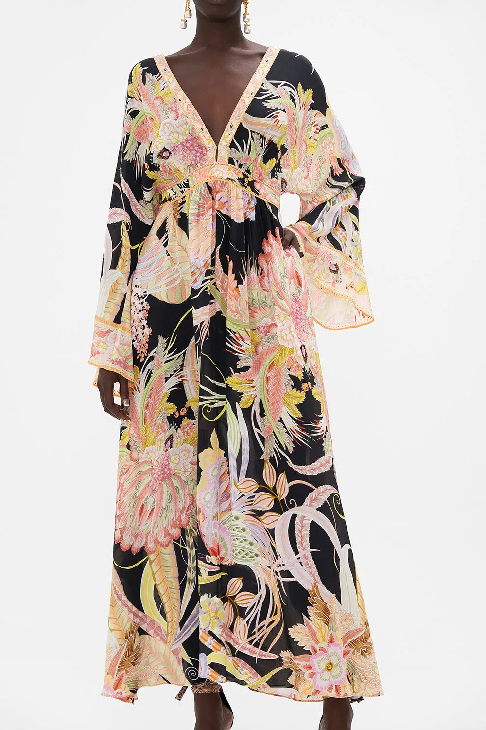 GATHERED KIMONO DRESS LADY OF THE MOON sold by Camilla product image thumbnail 5