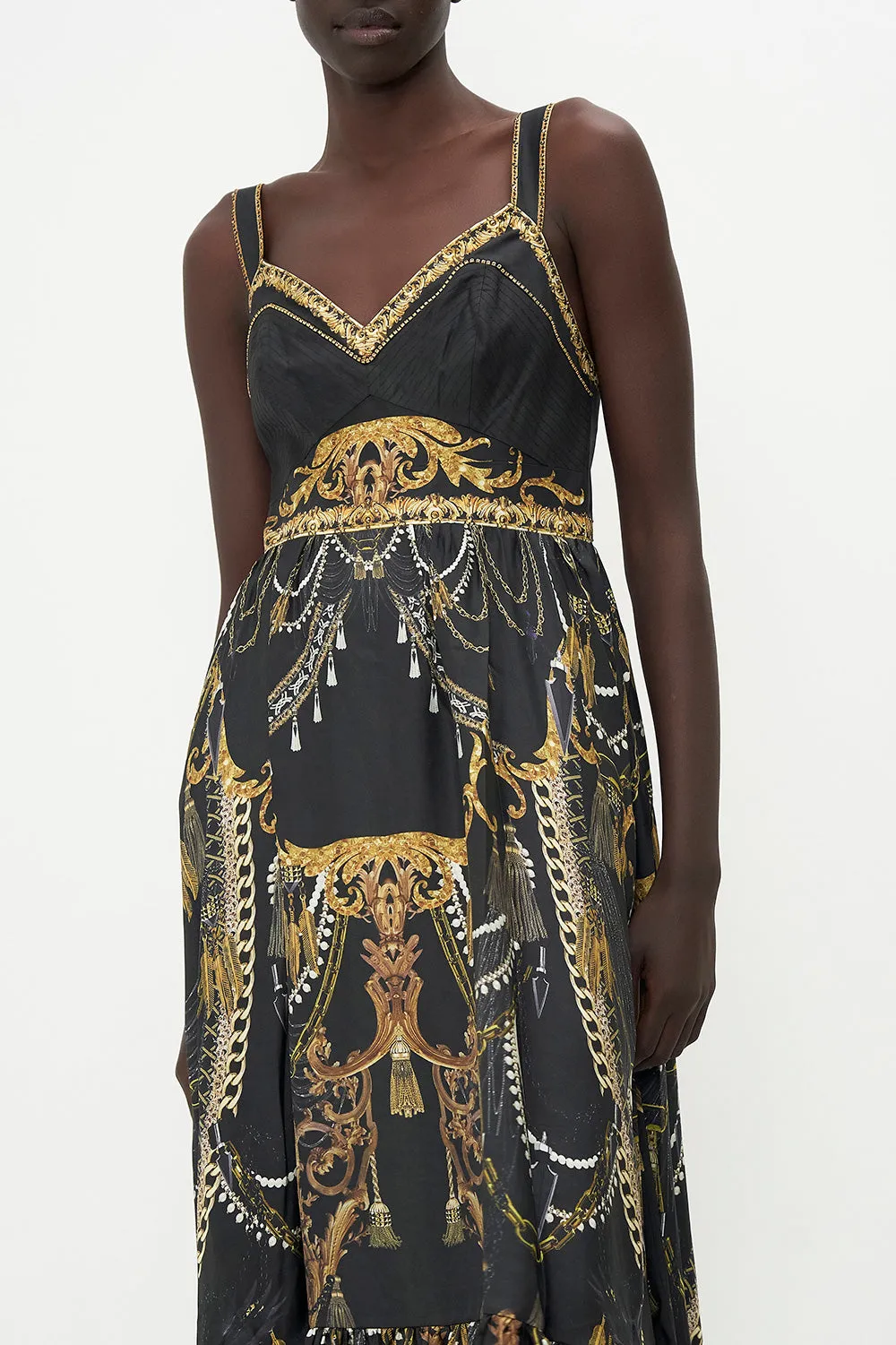 DRESS WITH FITTED BODICE RAVIN RAVEN sold by Camilla product image thumbnail 5