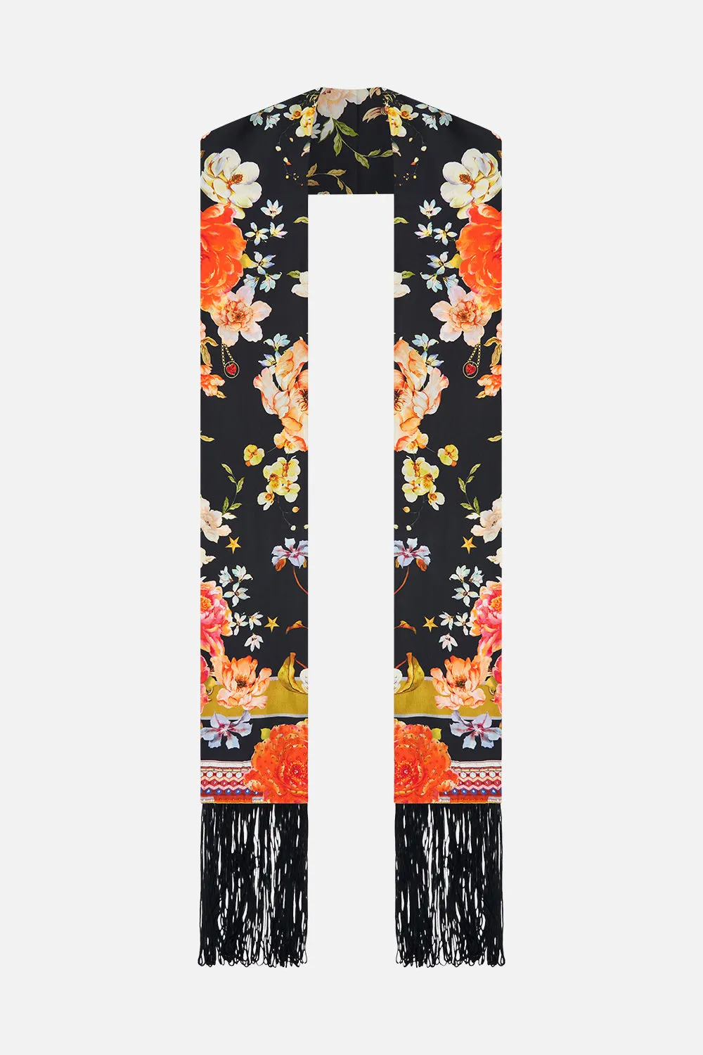 LONG SKINNY SCARF SECRET HISTORY sold by Camilla