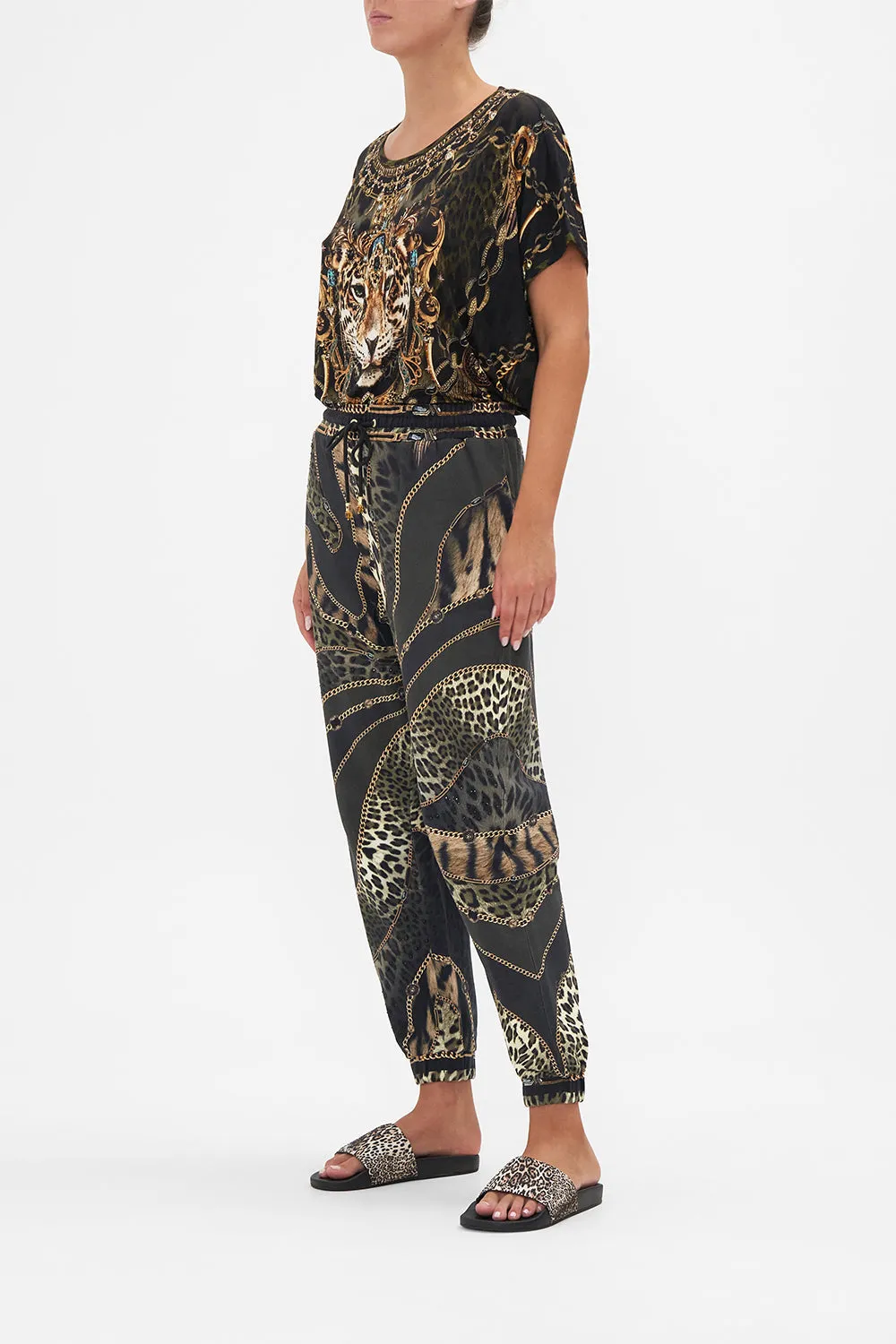 JERSEY TRACK PANT LIONS MANE sold by Camilla product image thumbnail 4