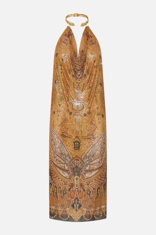 GLOMESH LONG DRESS WITH NECKPIECE VALLEY OF THE KINGS sold by Camilla