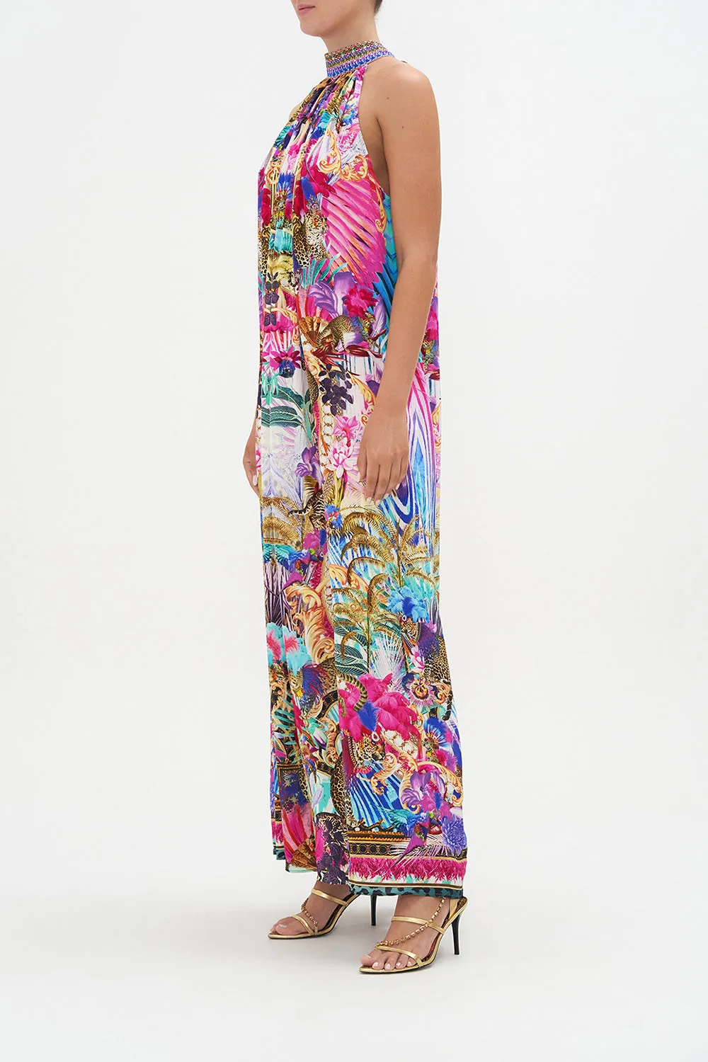 TIE NECK LONG DRESS MERRY GO ROUND sold by Camilla product image thumbnail 4