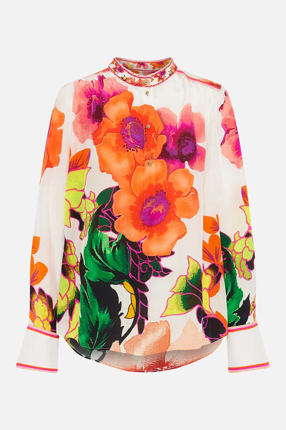 PLACKET BLOUSE PRETTY AS A POPPY sold by Camilla product image thumbnail 3