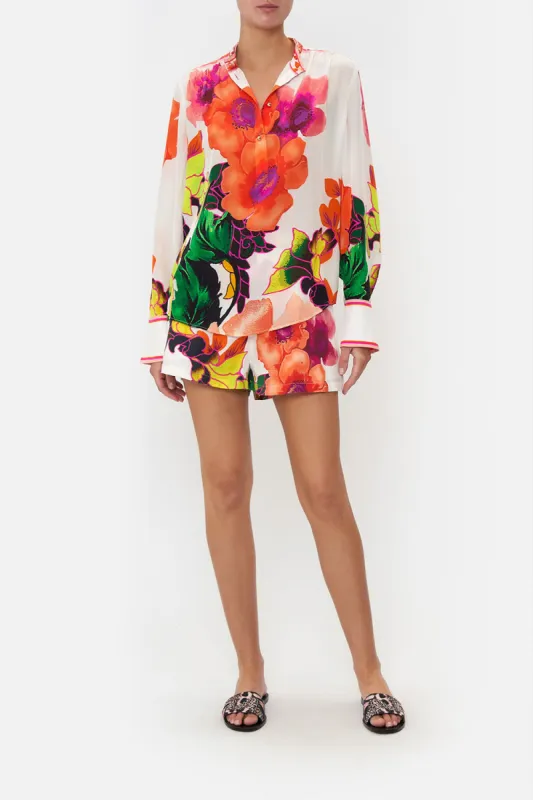 PLACKET BLOUSE PRETTY AS A POPPY sold by Camilla