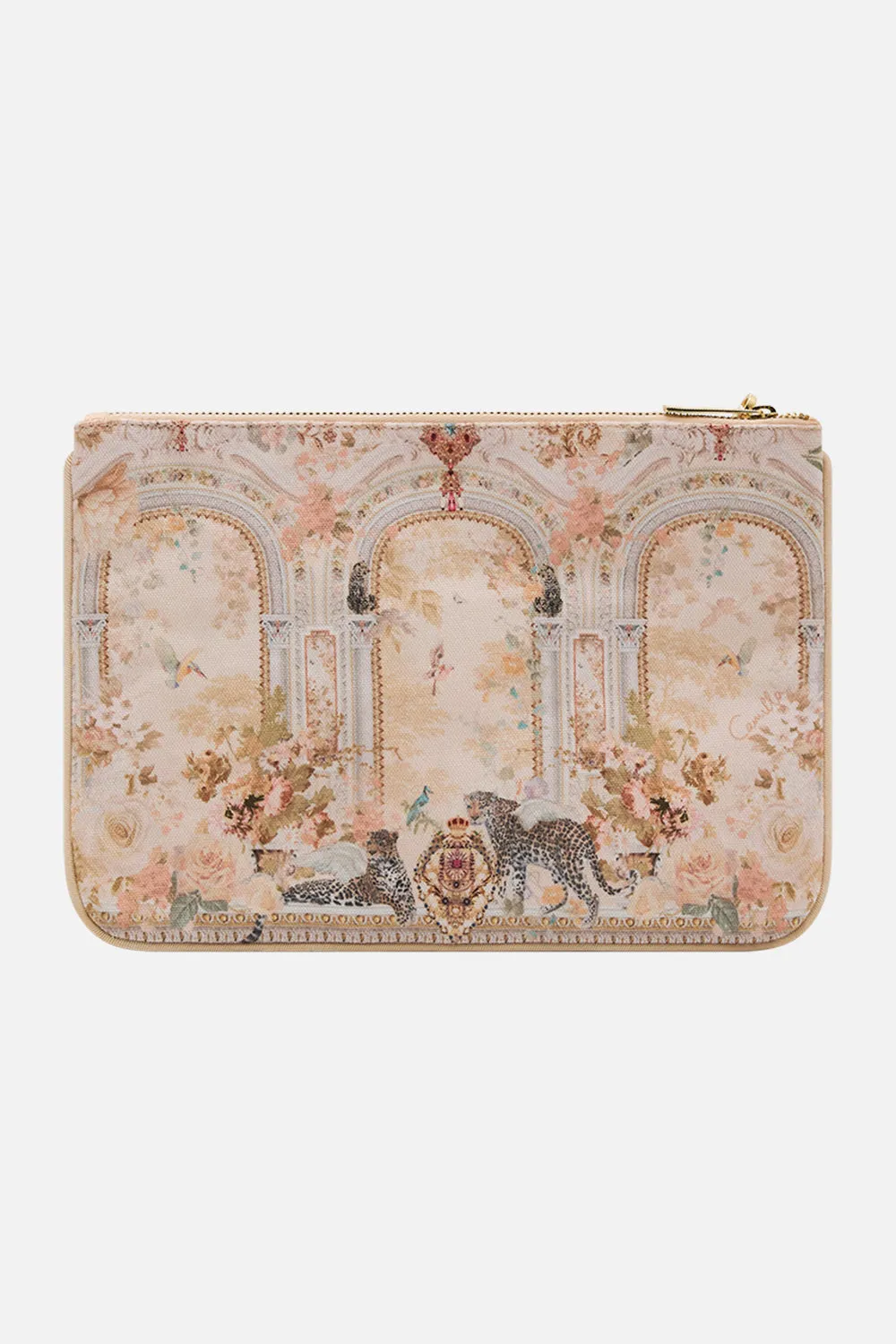 SMALL CANVAS CLUTCH ADORNED IN ANTIQUITY sold by Camilla product image thumbnail 3