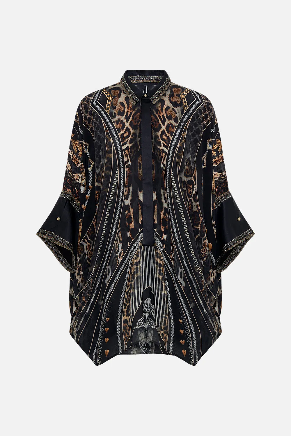 BATWING SHIRT CHAOS IN THE COSMOS sold by Camilla product image thumbnail 3