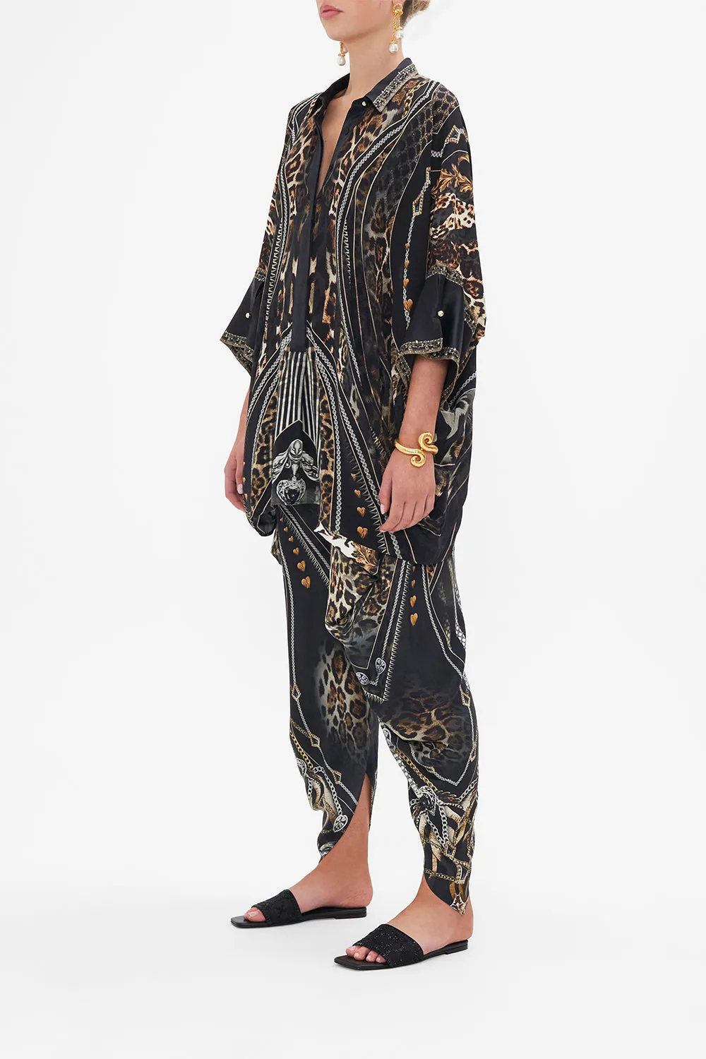 BATWING SHIRT CHAOS IN THE COSMOS sold by Camilla product image thumbnail 4