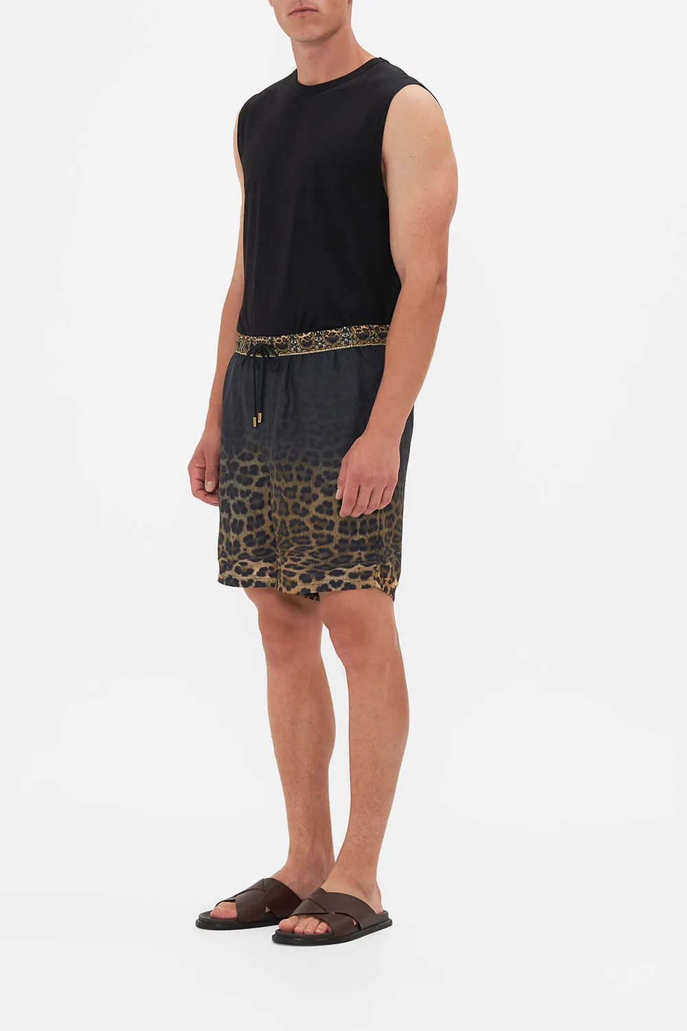 RELAXED BAGGY WALK SHORT MASKED AT MOONLIGHT sold by Camilla product image thumbnail 4