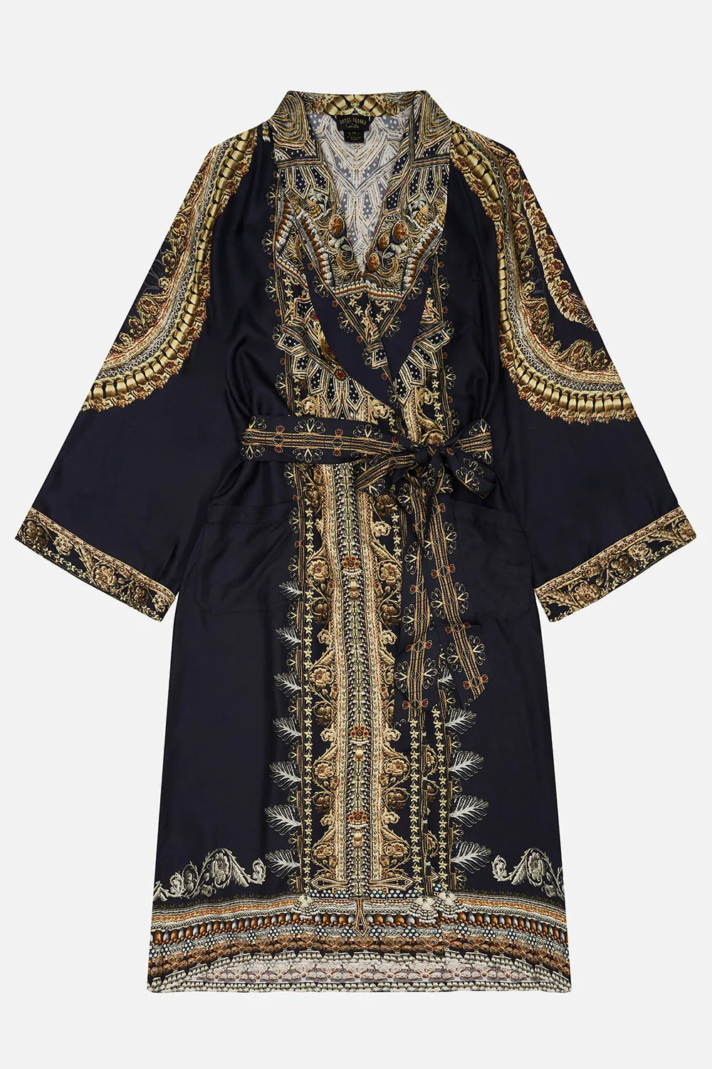 LONG LINE ROBE ITS ALL OVER TORERO sold by Camilla product image thumbnail 4