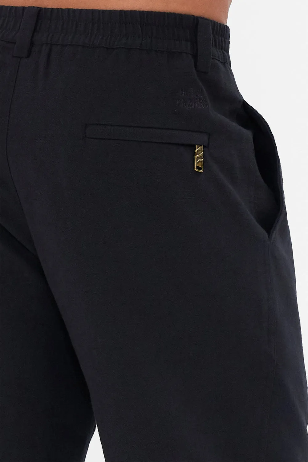 WIDE LEG PLEATED PANT THE NIGHT IS NOIR sold by Camilla product image thumbnail 5