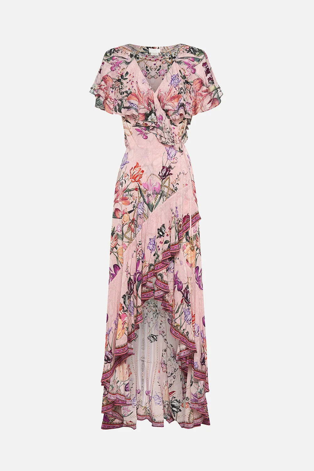 FRILL SLEEVE LONG DRESS MAD AS A SNAKE sold by Camilla product image thumbnail 3