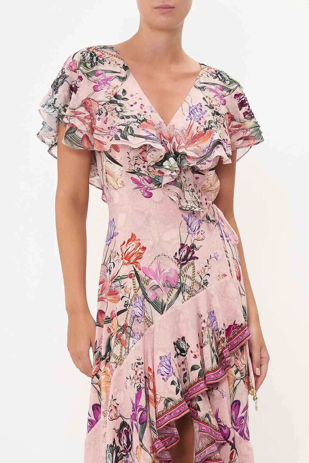 FRILL SLEEVE LONG DRESS MAD AS A SNAKE sold by Camilla product image thumbnail 5