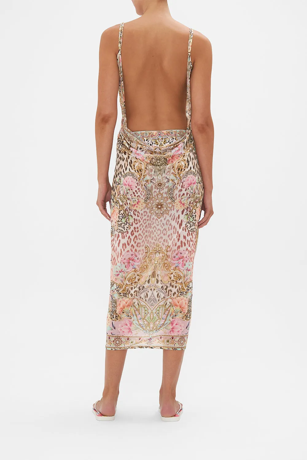 SARONG WITH STRAPS AND TRIM DETAIL QUEEN ATLANTIS sold by Camilla product image thumbnail 2