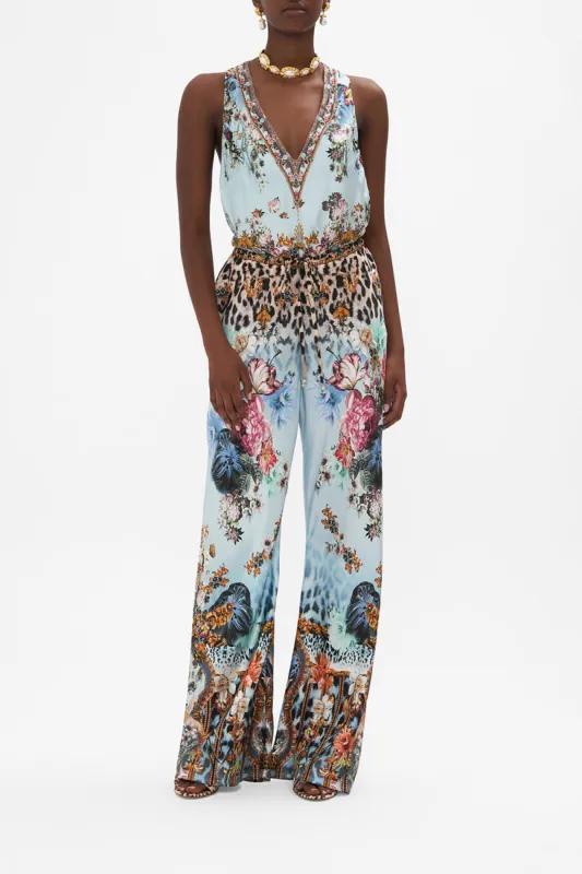 BIAS CUT DRAWSTRING PANT LETTERS TO LEO sold by Camilla