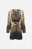 DROP SLEEVE DRESS WITH WAISTBAND TAME MY TIGER sold by Camilla