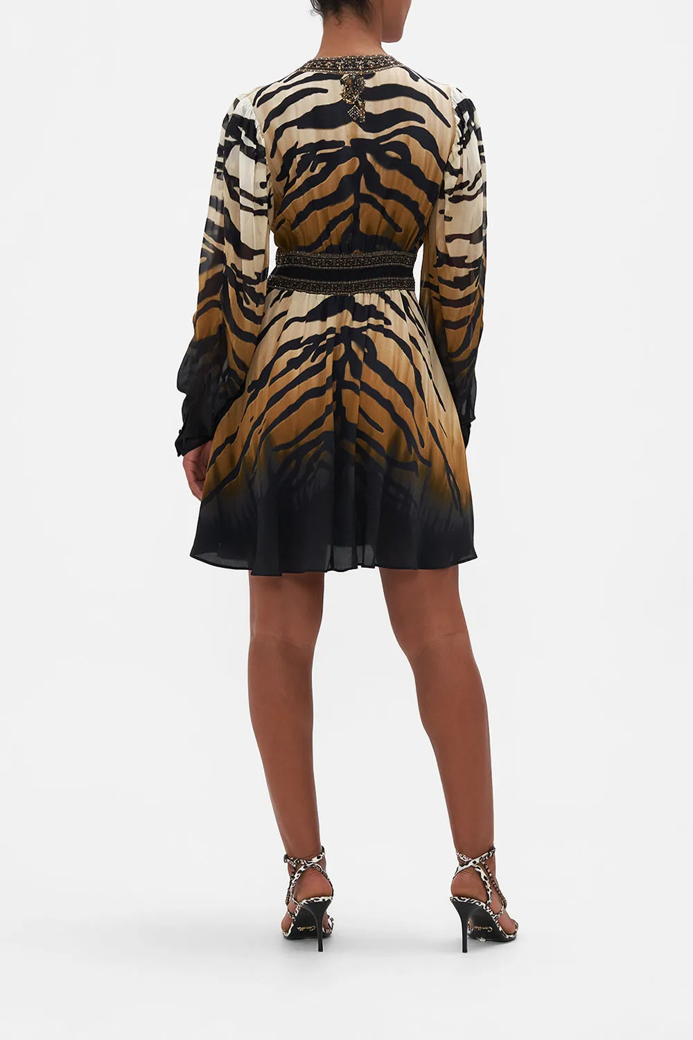 DROP SLEEVE DRESS WITH WAISTBAND TAME MY TIGER sold by Camilla product image thumbnail 2