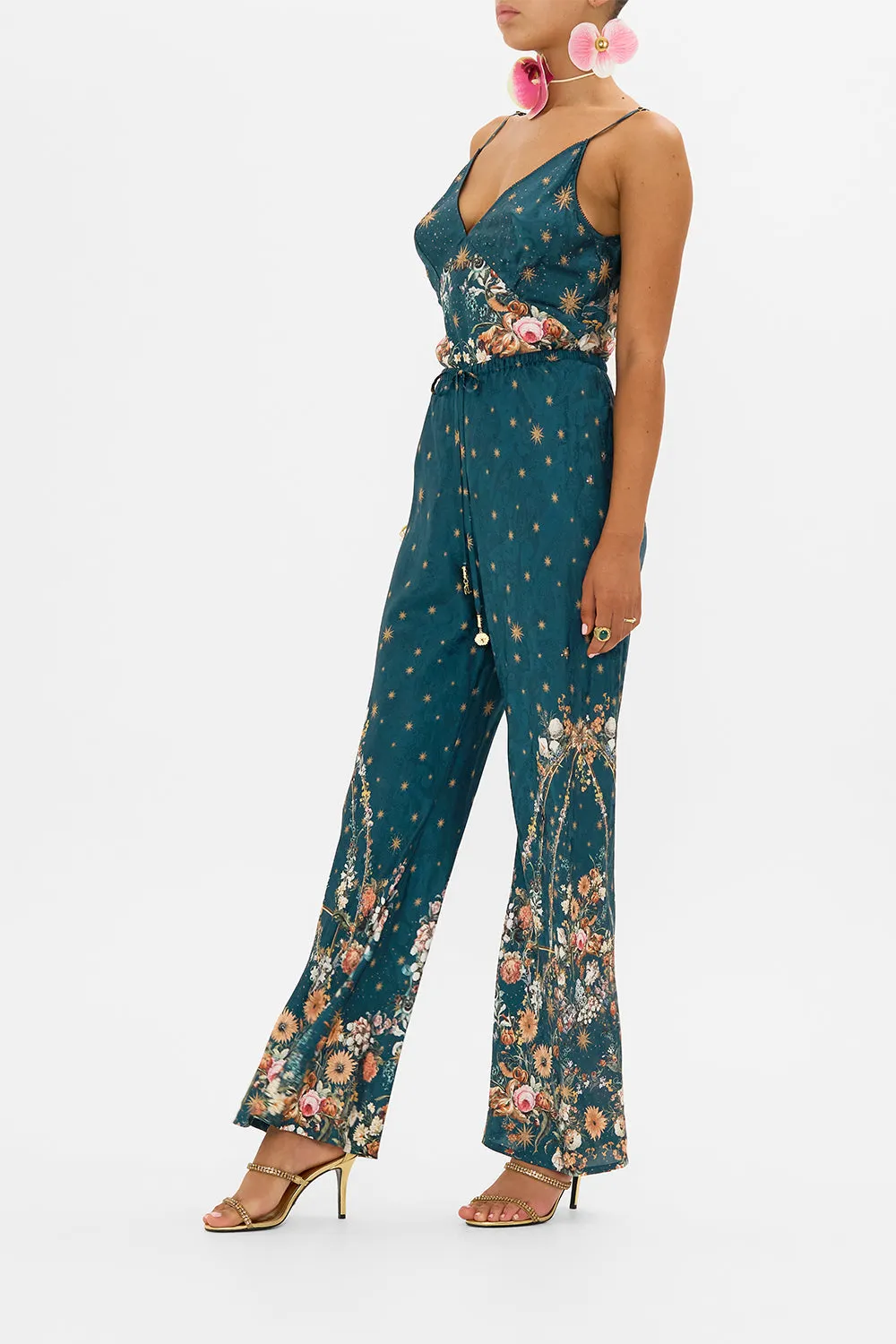 BIAS CUT DRAWSTRING PANT SHE WHO WEARS THE CROWN sold by Camilla product image thumbnail 4
