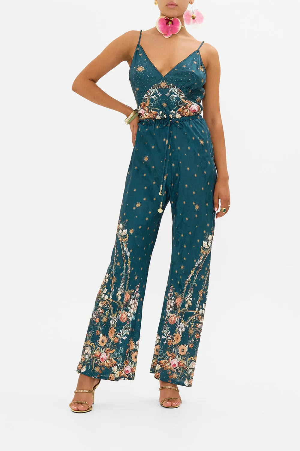 BIAS CUT DRAWSTRING PANT SHE WHO WEARS THE CROWN sold by Camilla