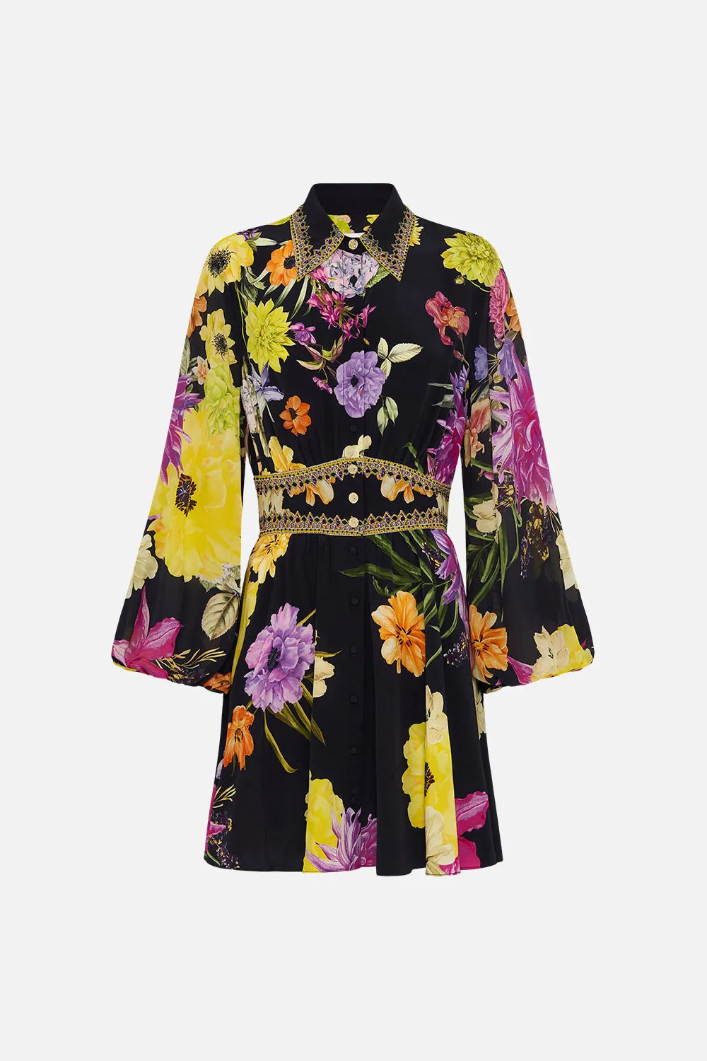 COLLARED SHAPED WAISTBAND DRESS PEACE BE WITH YOU sold by Camilla product image thumbnail 3