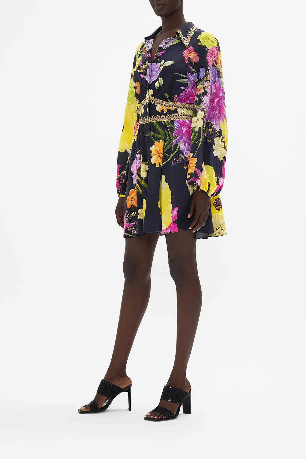 COLLARED SHAPED WAISTBAND DRESS PEACE BE WITH YOU sold by Camilla product image thumbnail 4