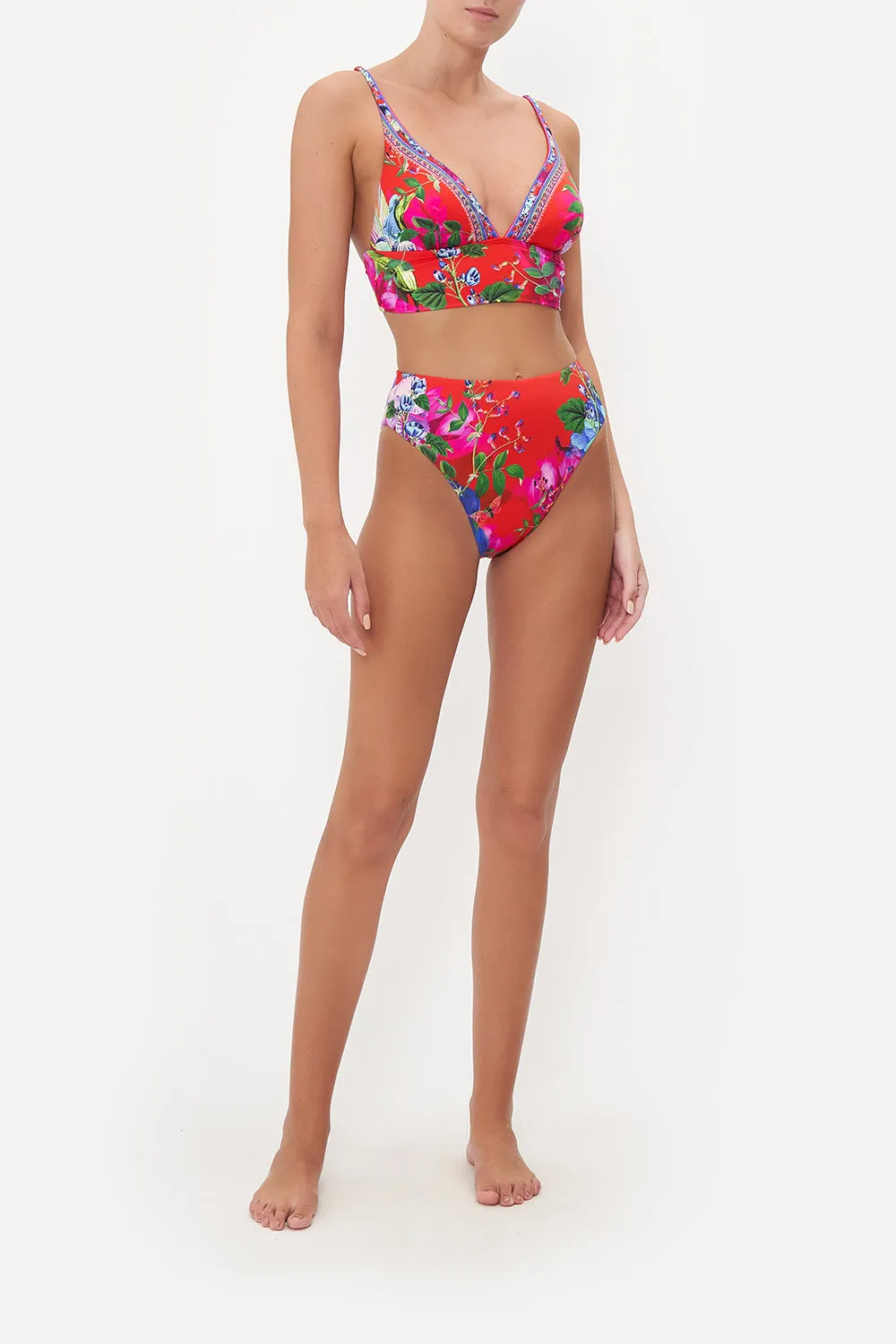 HIGH WAIST HIGH LEG PANT BIRDS OF A FEATHER sold by Camilla