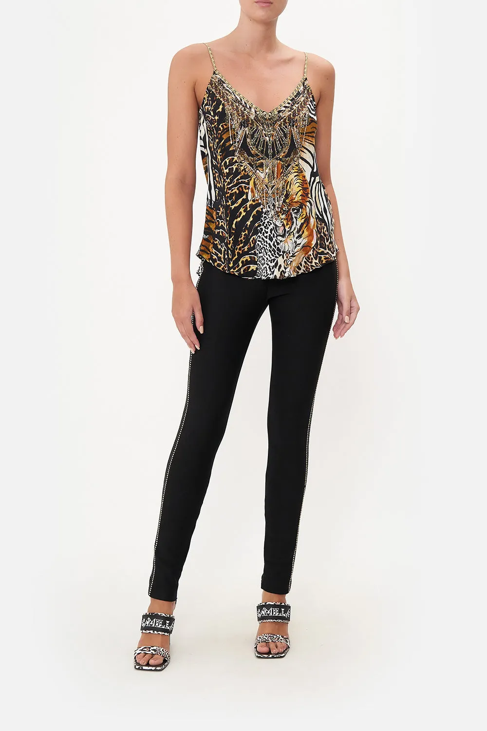 V-NECK BIAS CAMI WHATS NEW PUSSYCAT sold by Camilla