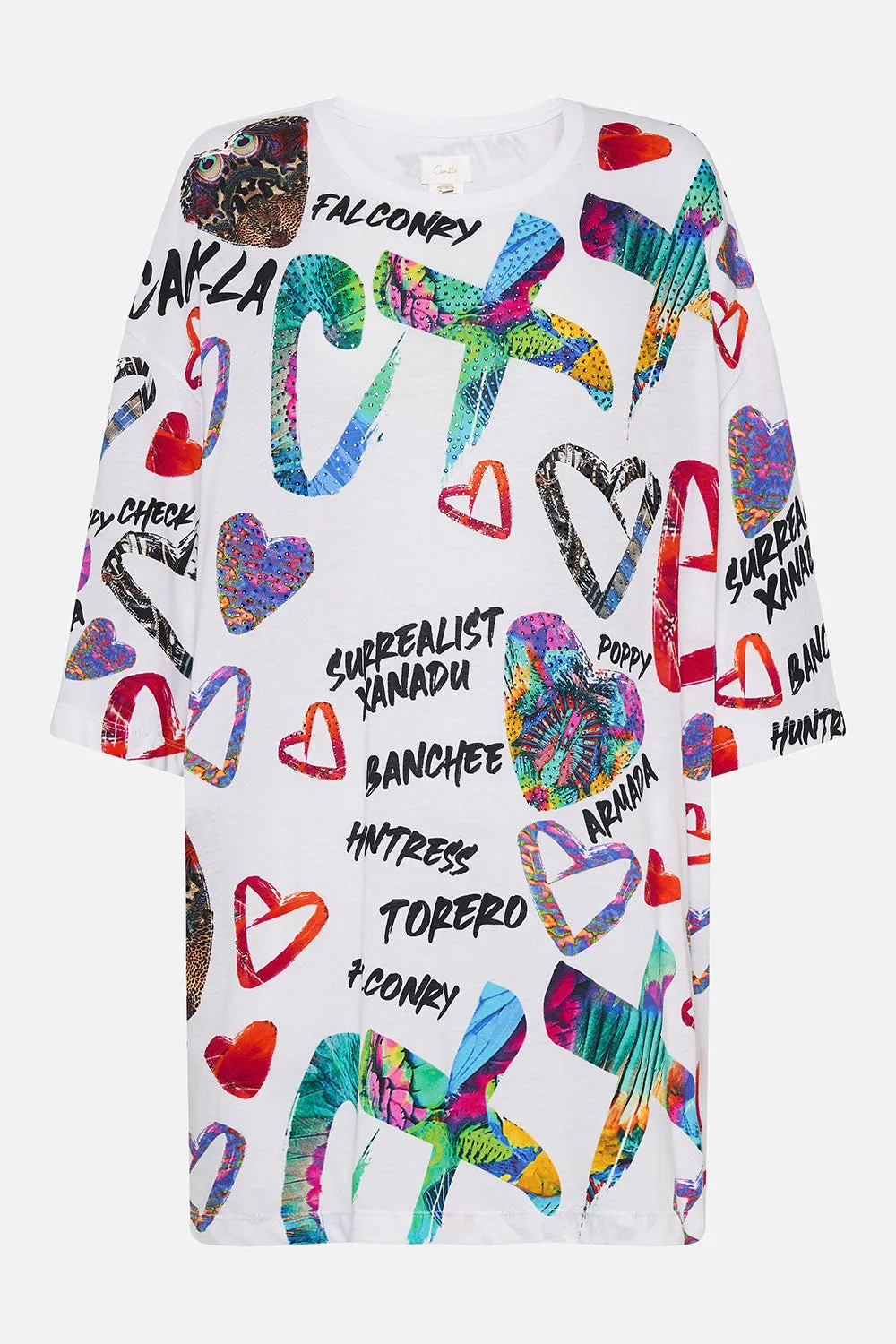 SUPER OVERSIZED TEE SHES A WRITE OFF sold by Camilla product image thumbnail 3