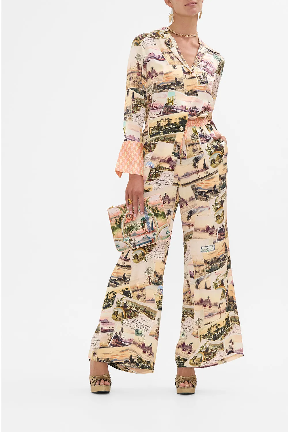 SMALL CANVAS CLUTCH MILLAS GOT MAIL sold by Camilla product image thumbnail 4