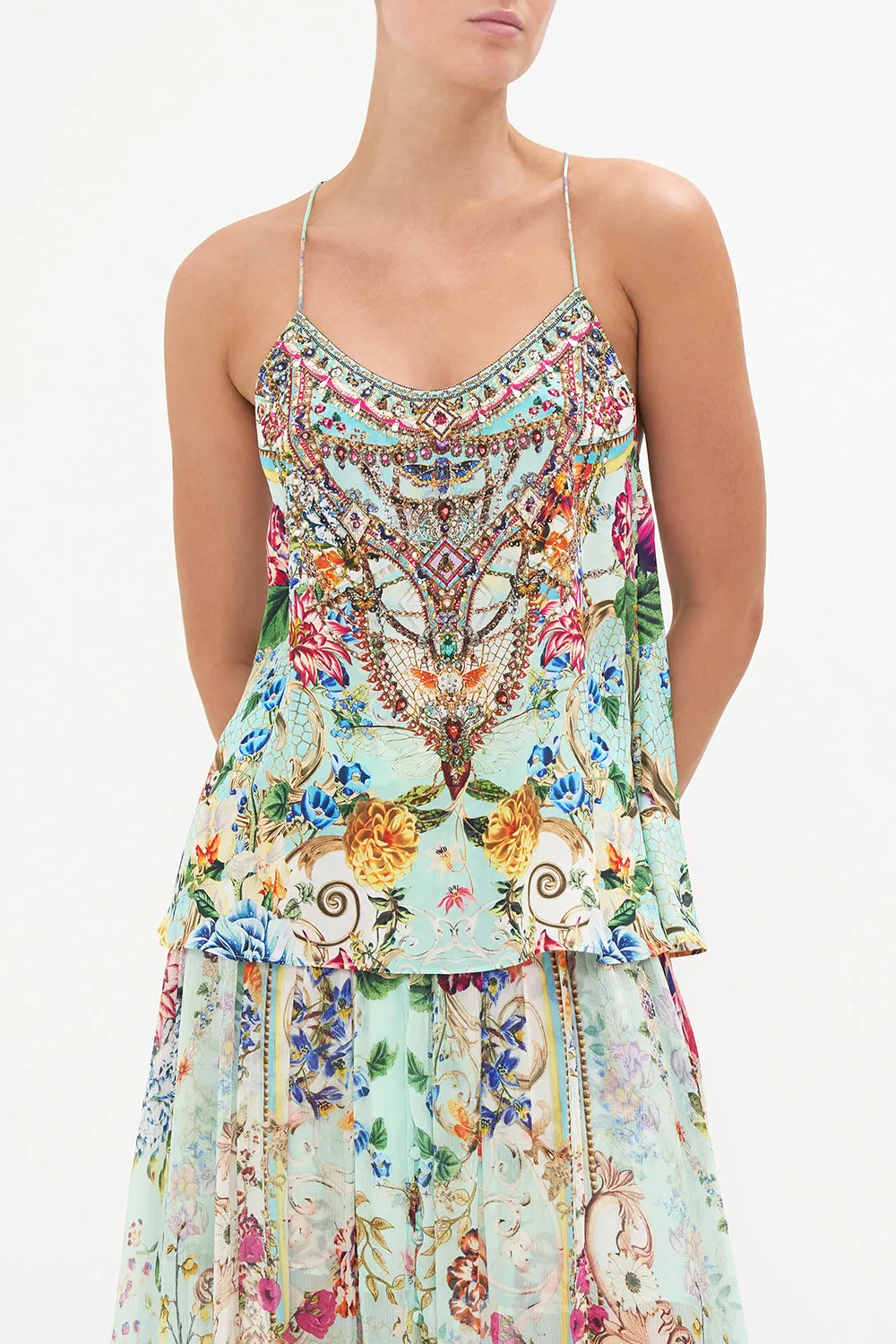 T BACK SHOESTRING TOP HONEY HONEY sold by Camilla product image thumbnail 5