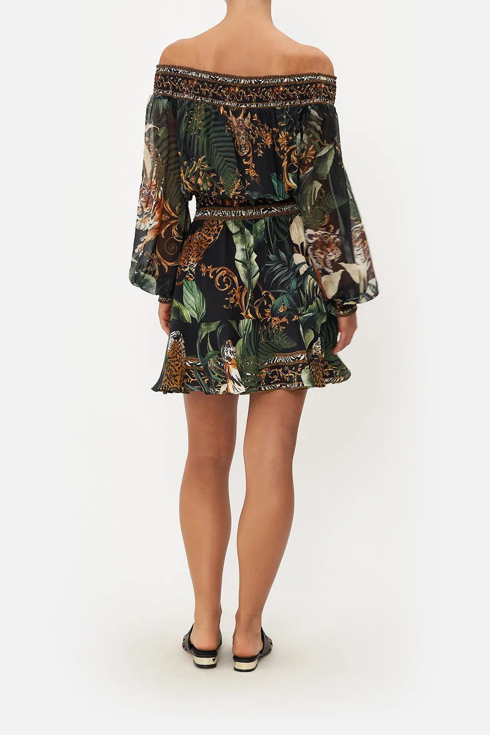 OFF SHOULDER SHORT DRESS EASY TIGER sold by Camilla product image thumbnail 2