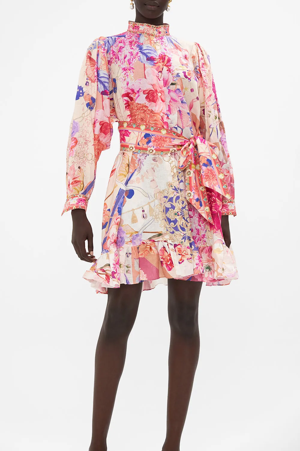 DROP SLEEVE SHIRT DRESS ROSE BED RENDEZVOUS sold by Camilla product image thumbnail 5