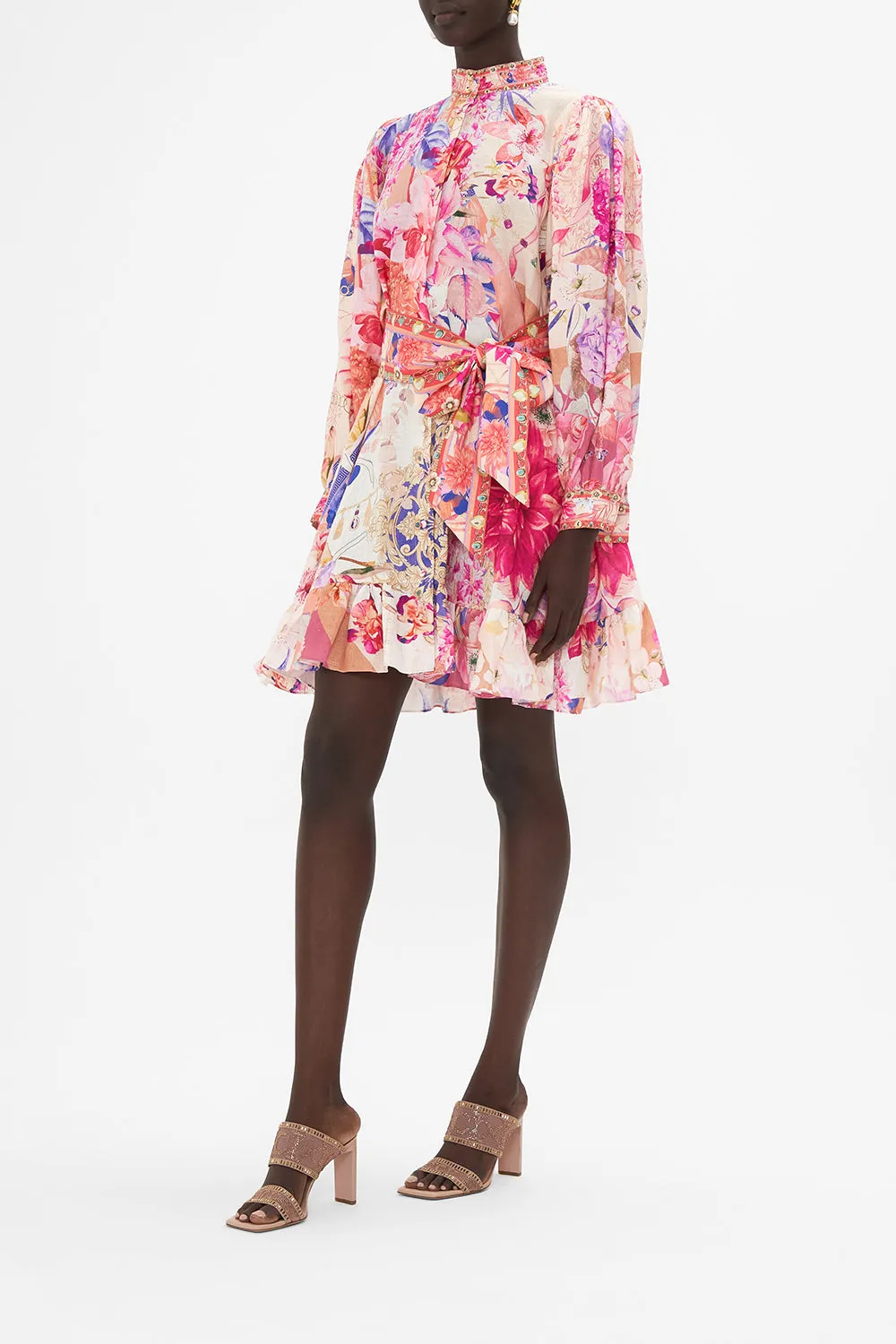 DROP SLEEVE SHIRT DRESS ROSE BED RENDEZVOUS sold by Camilla product image thumbnail 4