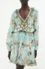 SHIRRED RELAXED SHORT DRESS ADIEU YESTERDAY sold by Camilla