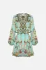 SHIRRED RELAXED SHORT DRESS ADIEU YESTERDAY sold by Camilla