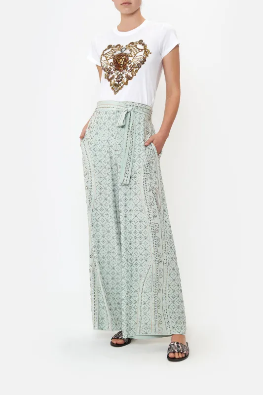 SLIM FIT  ROUND NECK T-SHIRT SHADOWS OF ARMADA sold by Camilla