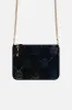 EMBELLISHED ZIP TOP CLUTCH WITH STRAP BLACK MONO sold by Camilla